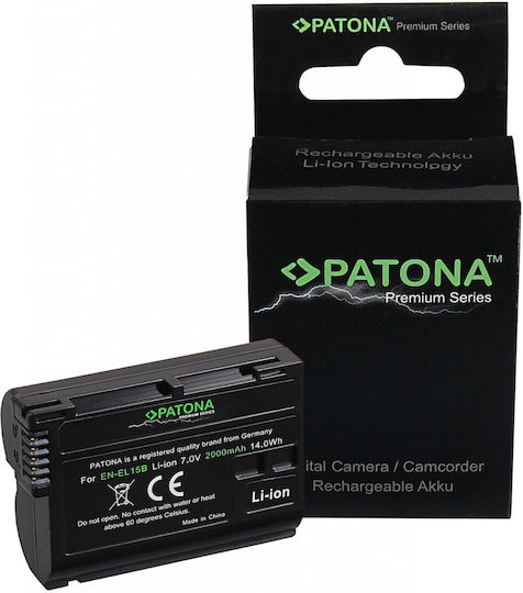 Patona Baterie aparat foto 0390 Litiu-Ion (Li-Ion) 2000mAh Compatibilă cu Nikon