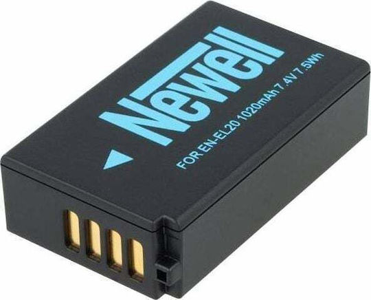Newell Μπαταρία Φωτογραφικής Μηχανής For En-el20 N-BAT-EN-EL20 1020mAh Συμβατή με Nikon