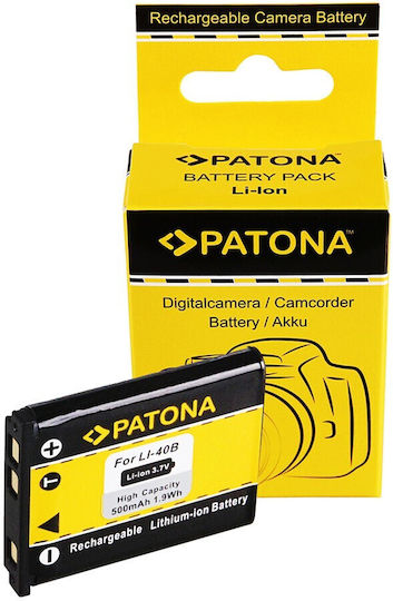 Patona Μπαταρία Φωτογραφικής Μηχανής Li-40B / Li-42B 500mAh Συμβατή με Olympus