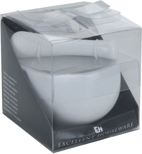 JK Home Decoration Porcelain Mortar 11x11x10cm