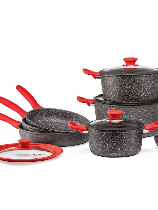Luigi Ferrero Aluminum Pan with Stone Interior Coating 26cm