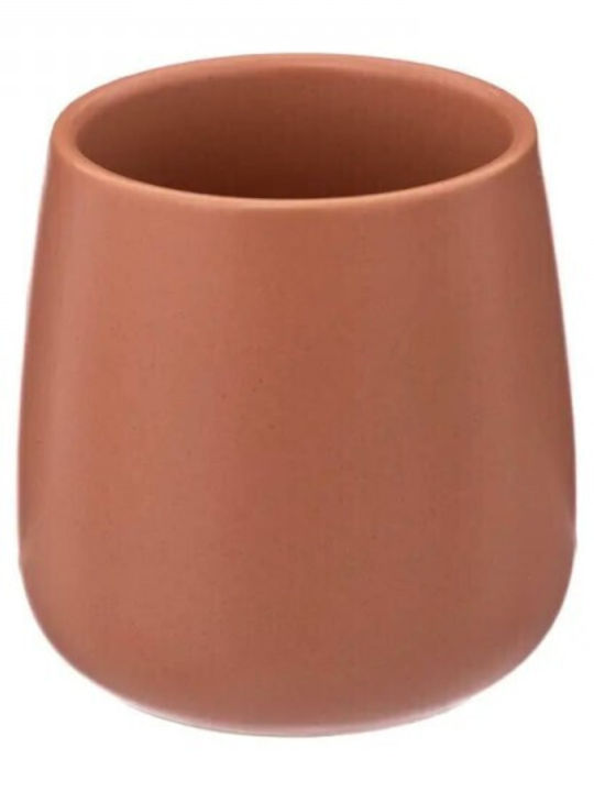 Atmosphera Teekanne mit Tasse Keramik Orange 500ml