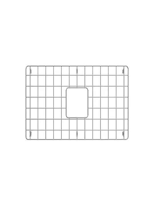 Bocchi Sink Rack Inox Silver 70x39cm
