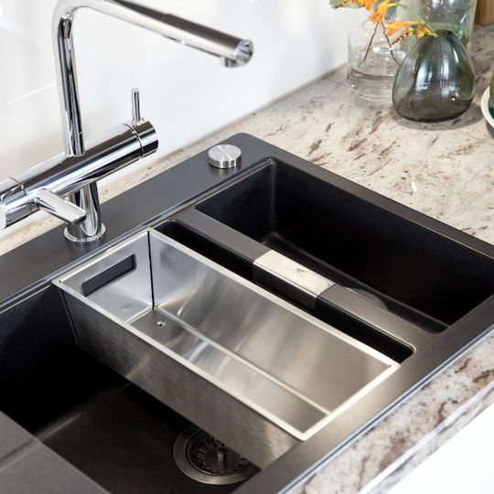 Schock 629051SH Μπωλ Αποστράγγισης Νεροχύτη Inox Ασημί
