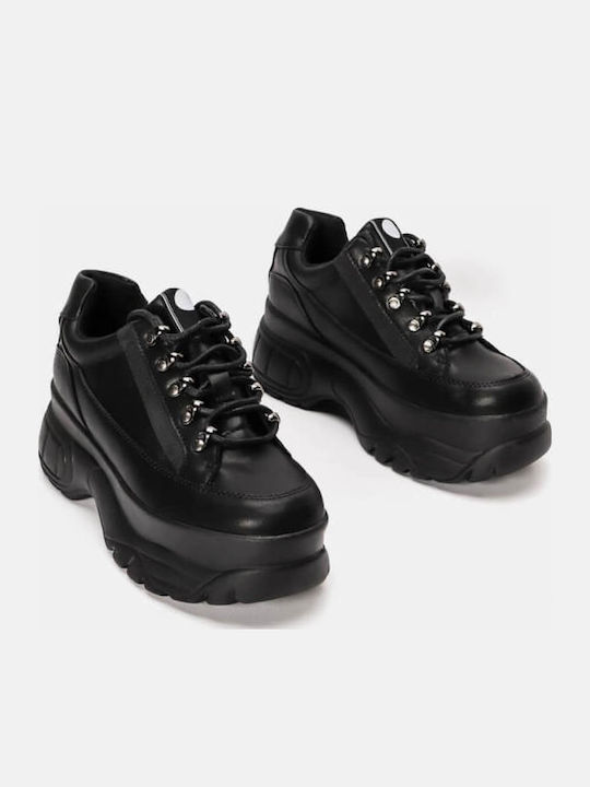Η9008B Γυναικεία Chunky Sneakers Μαύρα