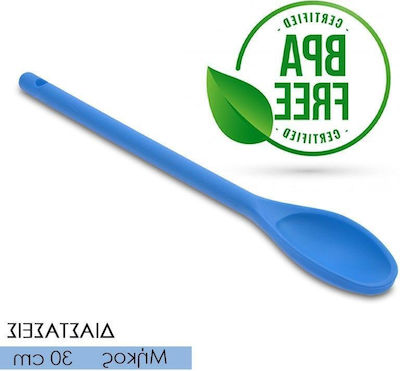 Shallow Plastic Ragu Spoon Blue 30cm