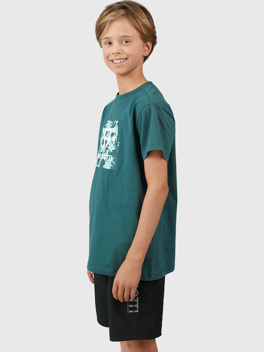 Kinder-T-Shirt Green