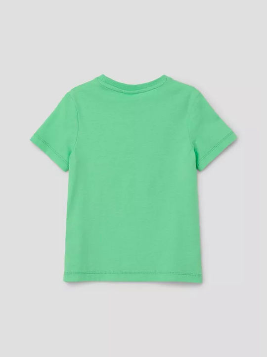 S.Oliver Kids Blouse Short Sleeve Green