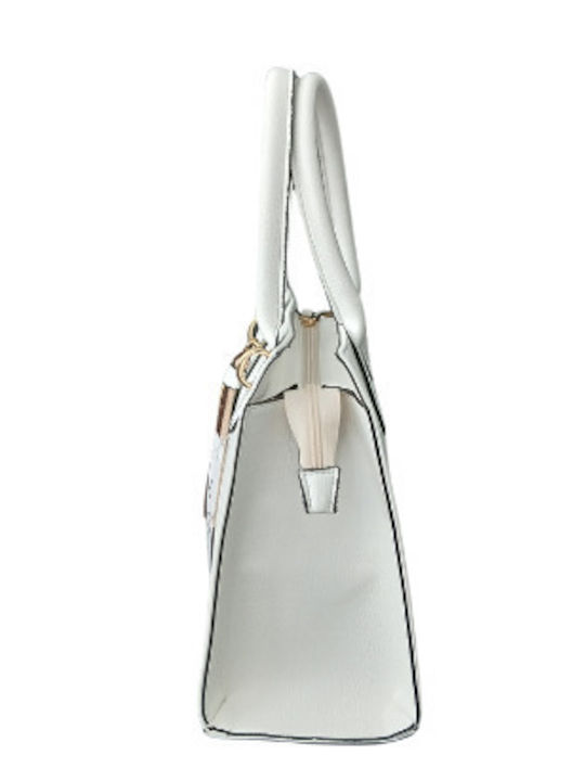 Hunter Leather Women's Bag Hand White