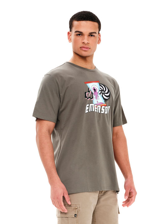 Emerson Herren T-Shirt Kurzarm Green