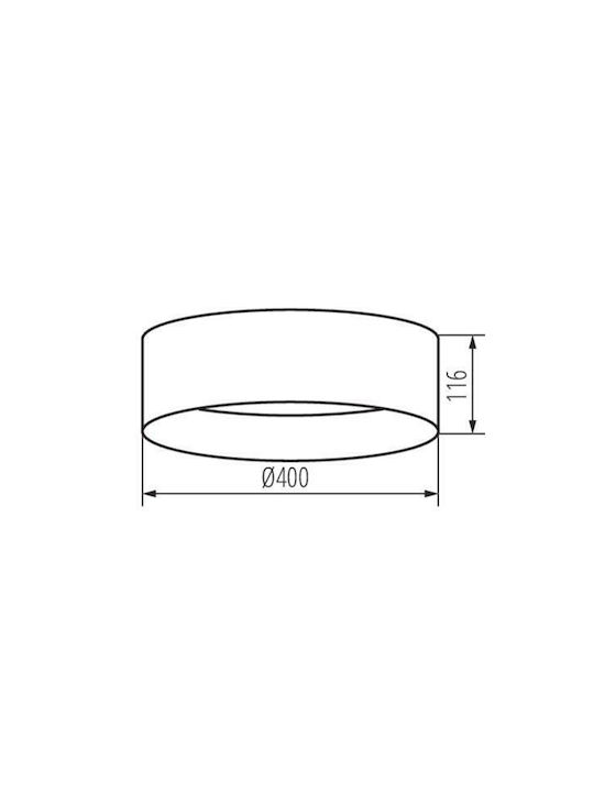 Kanlux Πλαφονιέρα 17.5εκ. LED Kanlux Πλαφονιέρα 17.5εκ. LED