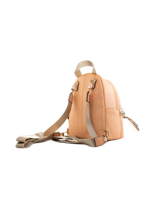 Michael Kors Leather Women's Bag Backpack Orange