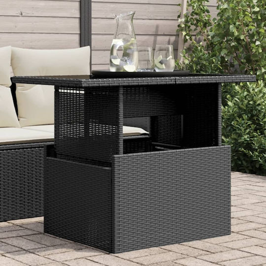 Tisch Stabil Black 100x55x73cm