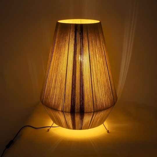 GloboStar Salerno Floor Lamp H70xW50cm. with Socket for Bulb E27 Brown