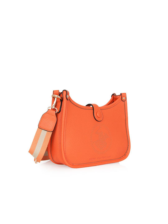 Beverly Hills Polo Club Damen Tasche Crossbody Orange