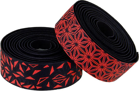 Supacaz Super Sticky Kush Star Bicycle Handlebar Tape Red