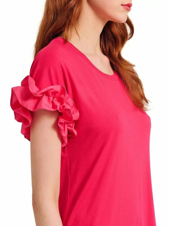 Forel Women's Blouse Fuchsia