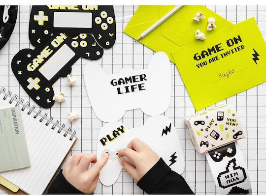 PartyDeco Invitații Fortnite 6buc ZPP4
