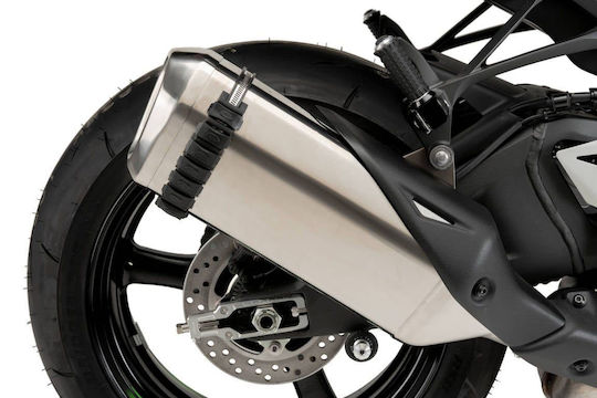 Puig Motorcycle Exhaust Protector Black