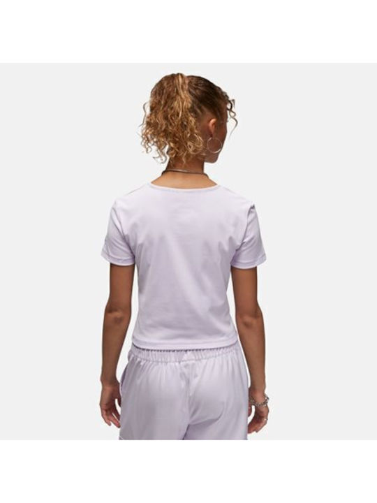 Jordan Γυναικείο Αθλητικό T-shirt Λευκό