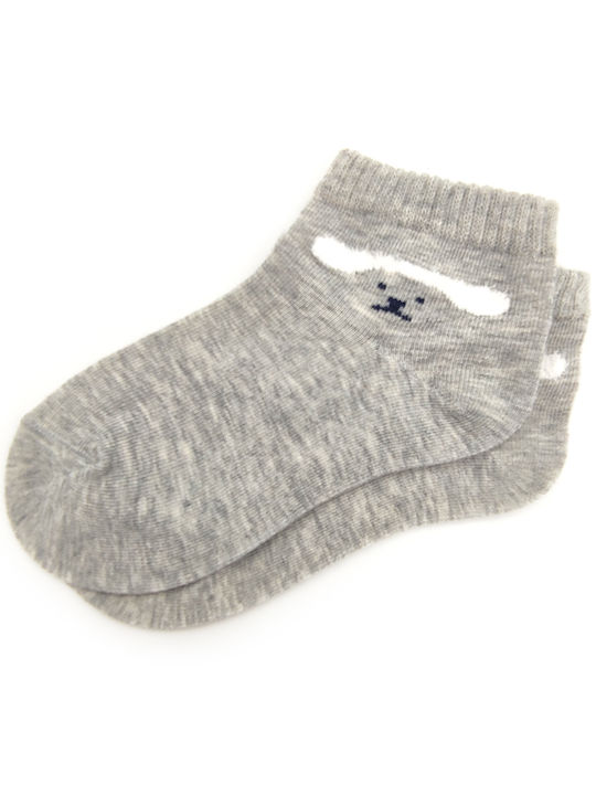 Gift-Me Kinderstrümpfe Knöchelsocken Grey