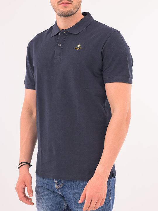 Armata Di Mare Men's Short Sleeve Blouse Polo DarkBlue