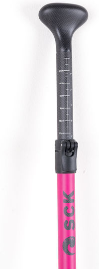 Κουπί Sup Ρυθμιζόμενο 160-215cm Full Carbon Bamboo Λεπίδα – Ruby Sck