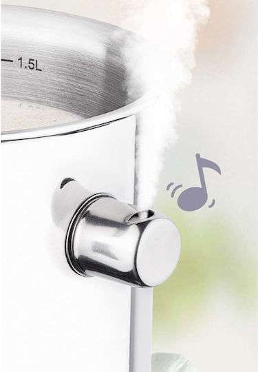 Lamart Stahlgefäß für Bain-Marie aus Metall 14cm