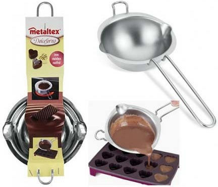 Metaltex Steel Vessel for Bain-Marie made of Stainless Steel 14cm