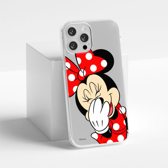 Case Apple Iphone 15 Pro Minnie 006 Disney Partial Print Transparent