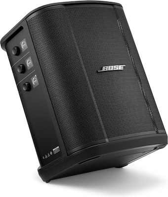 Bose S1 Pro+ Stand Bundle 869583-2100 Active Speaker PA 160W with Woofer 6" with Battery 24x28x33cm.