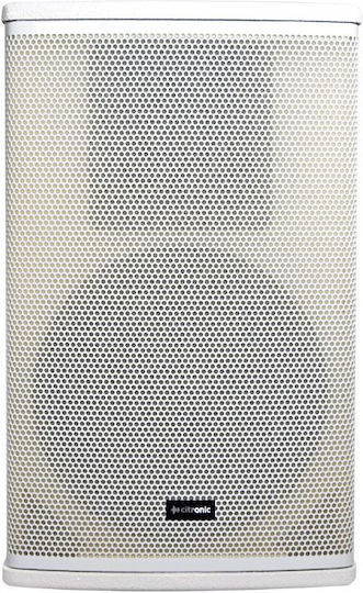 Citronic CUBA-10AW 178.740UK Αυτοενισχυόμενο Ηχείο PA 270W με Woofer 10" 31.3x30.7x50.7εκ. σε Λευκό Χρώμα