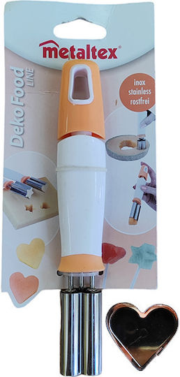 Metaltex Heart Plastic Cheese Cutter