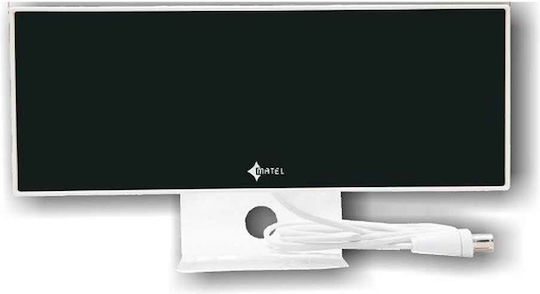 Matel Electronics Anel 2 Εσωτερική Κεραία Τηλεόρασης (δεν απαιτεί τροφοδοσία) σε Μαύρο Χρώμα Σύνδεση με Ομοαξονικό (Coaxial) Καλώδιο