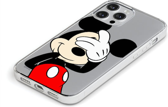 Apple iPhone 15 Pro Mickey 003 Disney Partial Print Transparent Case