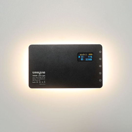 Viltrox RB08P Mini RGB LED Light 2500 - 8500K 8W με Φωτεινότητα 630lm