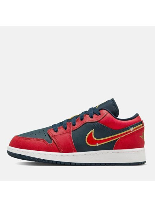 Jordan Παιδικά Sneakers Air Jordan 1 Κόκκινα