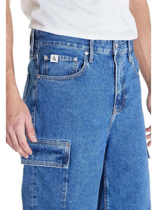 Calvin Klein Bermudă de Bărbați Jean Albastră