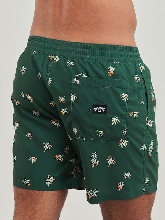 Layback Men's Swimwear Shorts Green