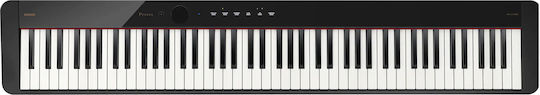 Casio Electric Stage Piano PX-S1100 Deluxe Set with 88 Weighted Keys Built-in Speakers and Connection with Headphones and Computer Black