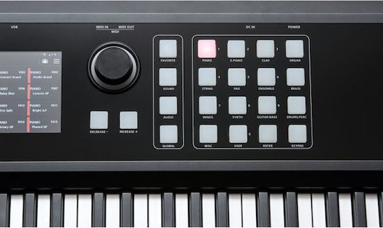 Kurzweil Electric Stage Piano SP-7 Grand with 88 Weighted Keys Built-in Speakers and Connection with Headphones