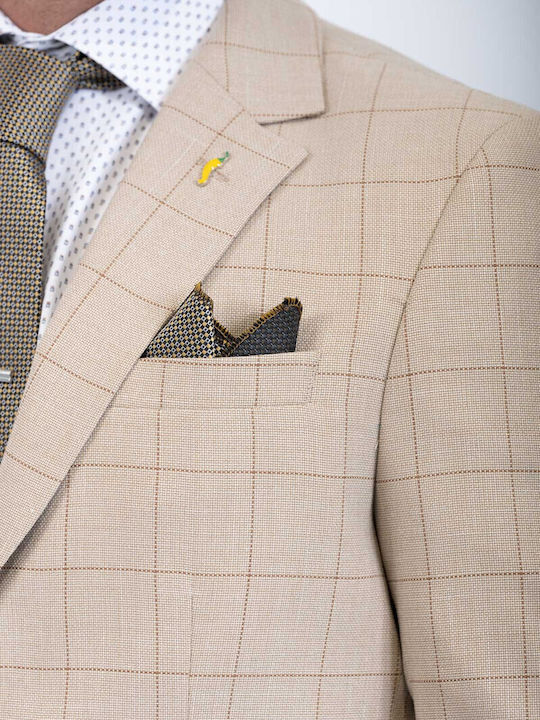 1400 Ανδρικό Γιλέκο Carbone Beige