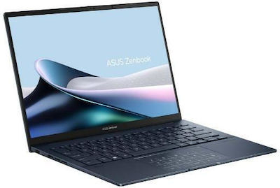 Asus ZenBook S 14 UX3405MA-OLED-PP456X 14" 120Hz (Основен Ултра 9-185H/32ГБ/1000ГБ SSD/W11 Pro) Размишлявайте върху синьото (Гръцка клавиатура)