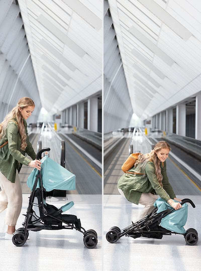 Graco TraveLite Umbrella Stroller Suitable for Newborn Mint 7.07kg