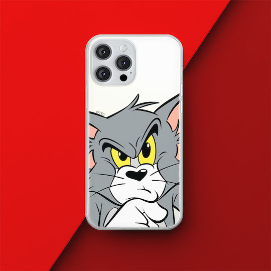Husă Samsung S23 Tom 001 Tom & Jerry Partial Print Transparent