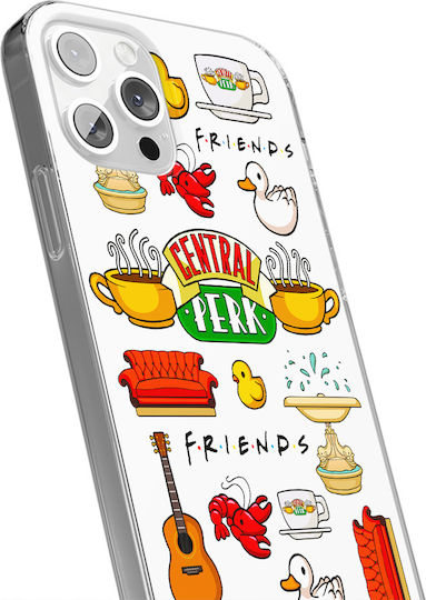 Xiaomi Redmi Note 10 5G Poco M3 Pro Friends 014 Friends Print Full White Silicone Back Cover