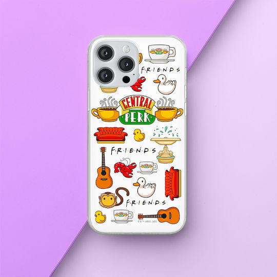 Xiaomi Redmi Note 10 5G Poco M3 Pro Friends 014 Friends Print Full White Silicone Back Cover