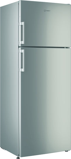 Indesit Frigider cu două uși 437lt Î185xL70xA65.5cm. Inox IT70832S