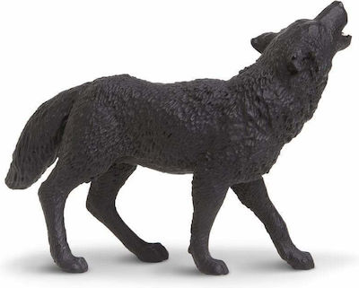 Miniatures Safari Black Wolf Black Wolf