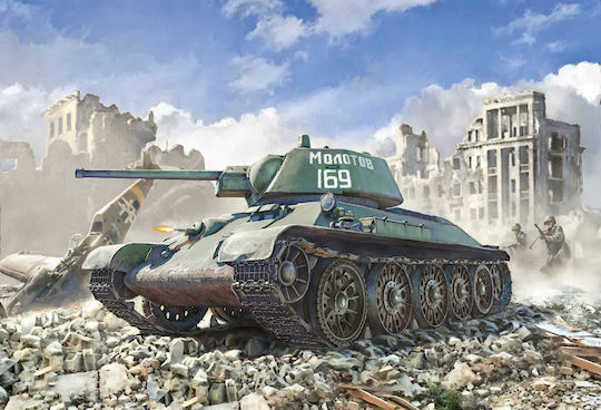 Static Model Tank Scale 1:35 37.3x24.1x6cm